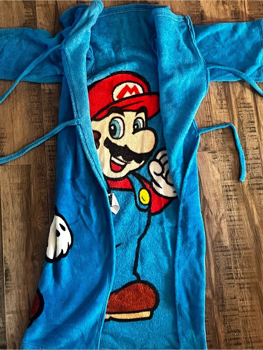 Super Mario Brothers Kids Bathrobe